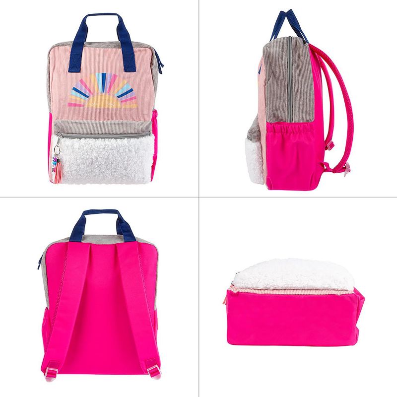 Fashion Angels Style.Lab by Fashion Angels Eco-Friendly Backpack for Girls | Pink Corduroy