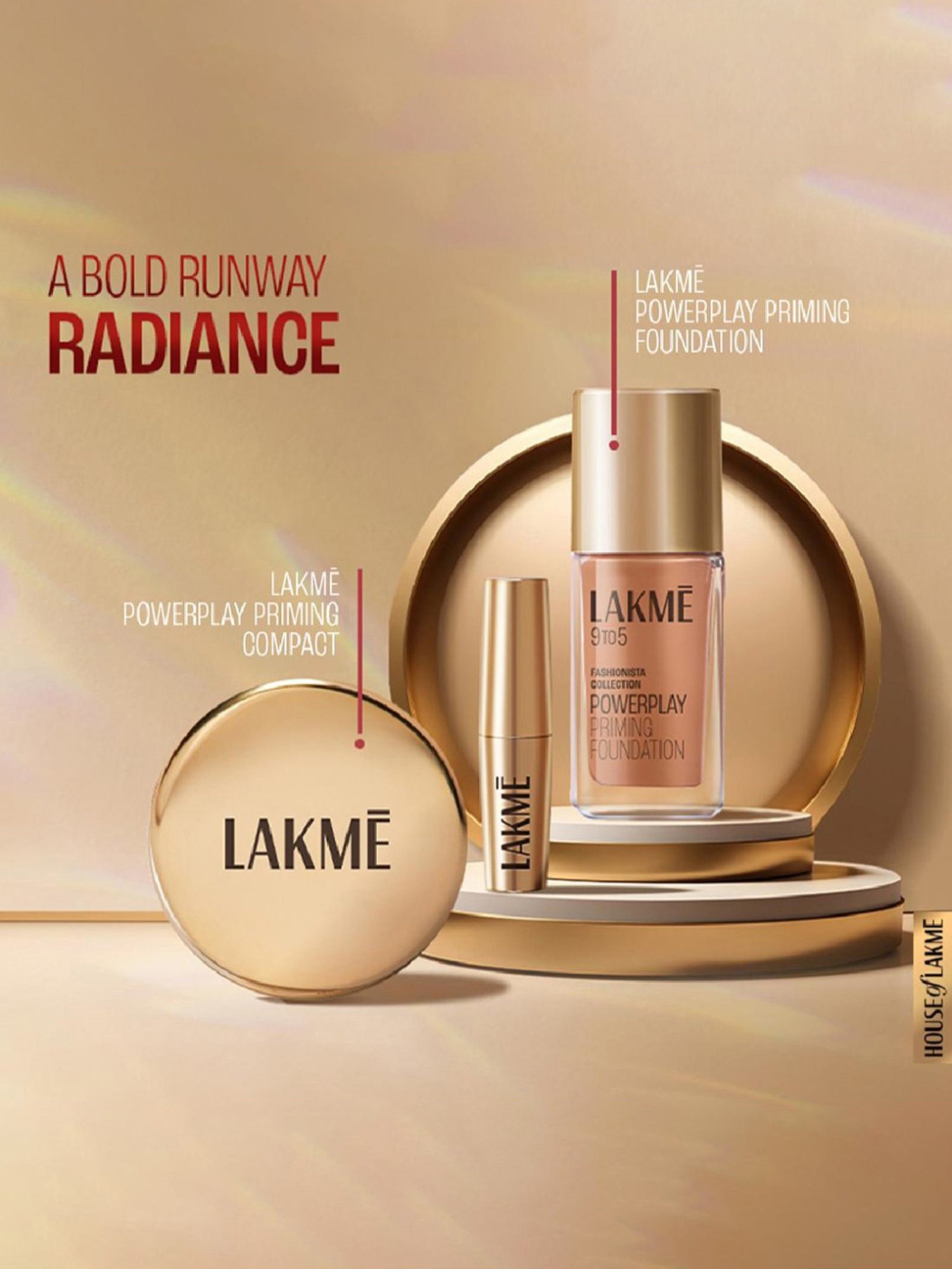 Lakme Priming Matte Lipstick Roseatte Red - 3.6 gm