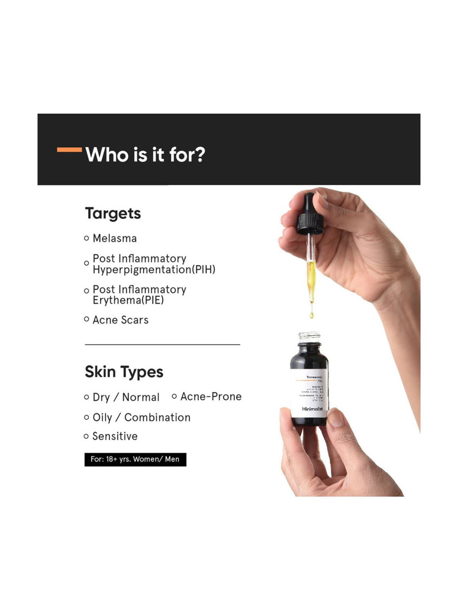 Minimalist Tranexamic 03% Face Serum - 30 ml