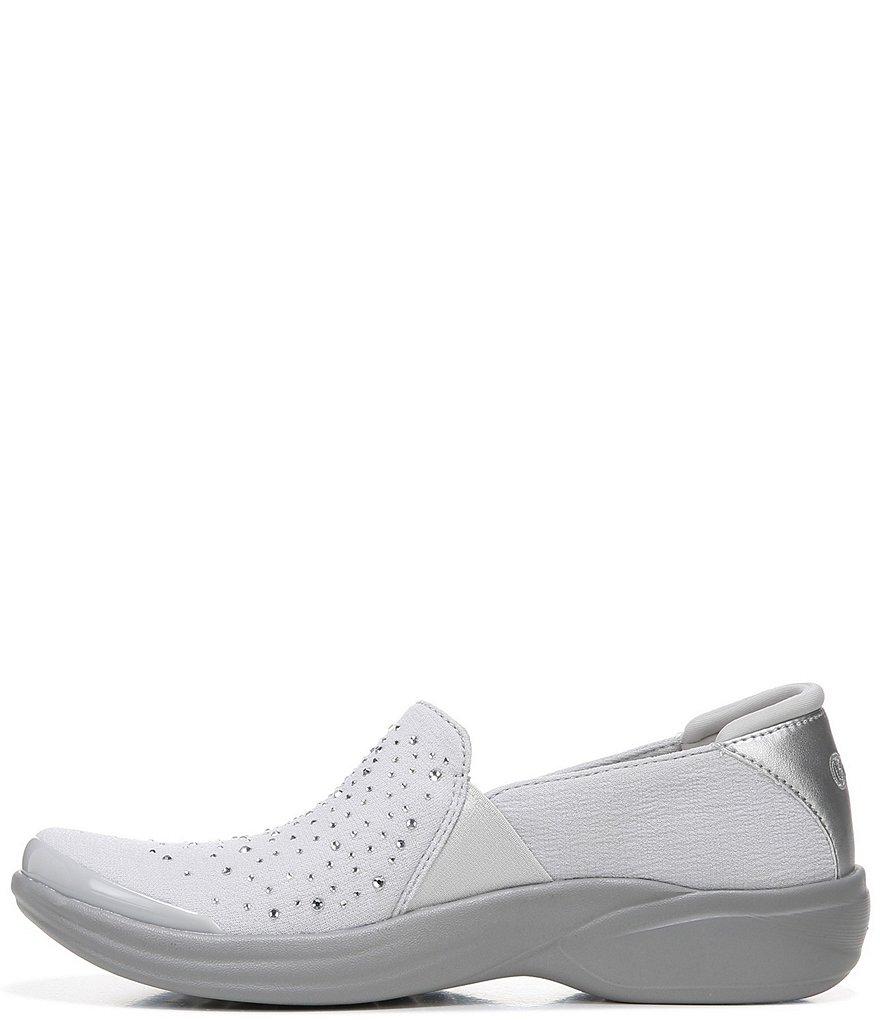 Bzees Poppyseed Rhinestone Slip-On Mesh Washable Shoes