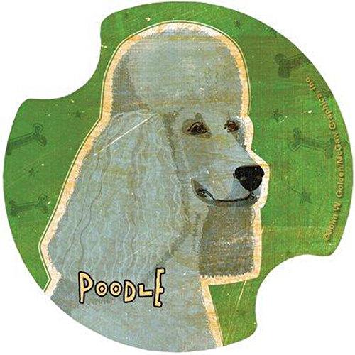 Poodle Stone Car Coasters by Thirstystone