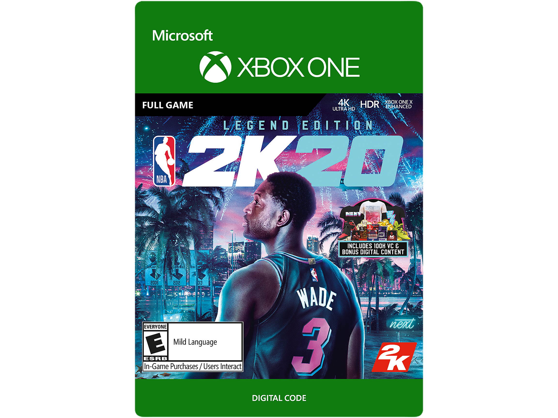 NBA 2K20 Legend Edition Xbox One [Digital Code]