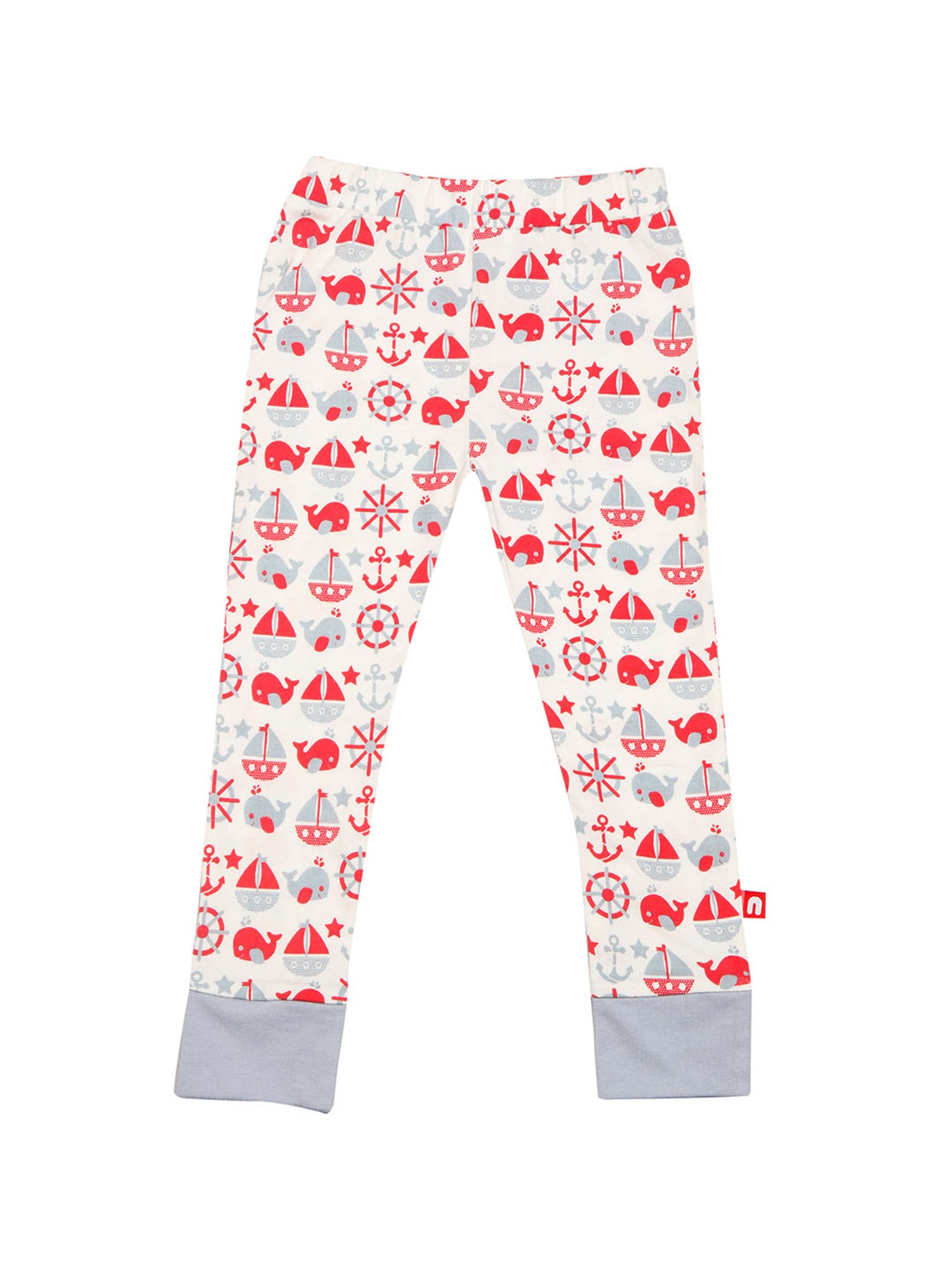 Nino Bambino Kids Blue & White Printed T-Shirt with Pants