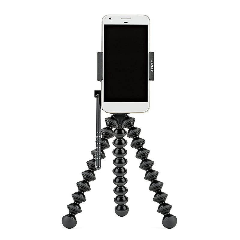 PRO Video GorillaPod Stand Universal Pan amp Tilt Video Tripod Head and GorillaPod for Smartphones from iPhone SE to iPhone 8 Plus Google Pixel Samsung Galaxy S8 and More