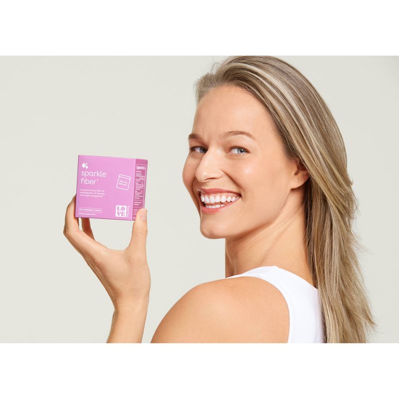 Love Wellness Sparkle Fiber Supplements - 90ct