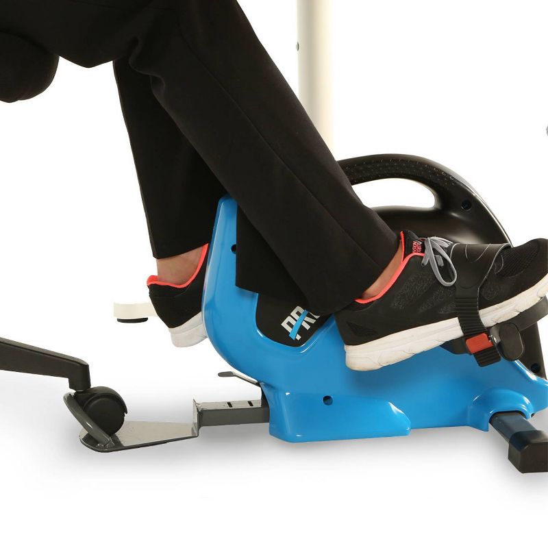 Body Flex Sports Body Rider BRF700 Stationary Full Body Cardio Exercise Upright Fan Bike with Dual Action Handlebars and Adjustable Seat