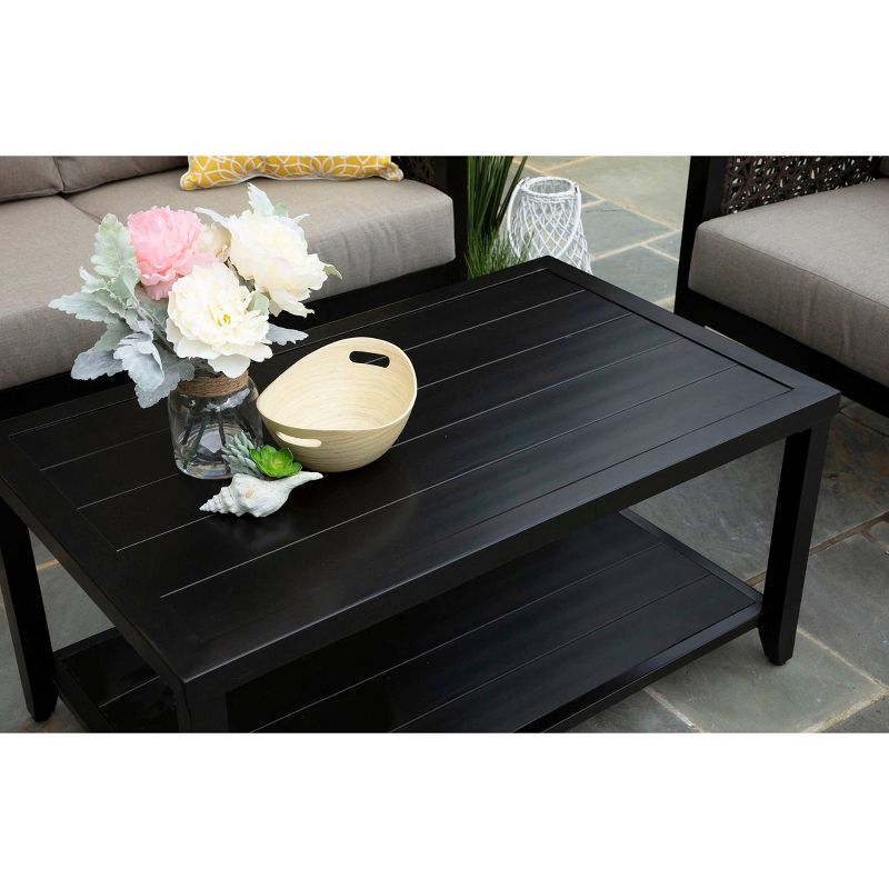 Hawthorn 4pc Sunbrella Deep Seating Gray - Canopy Home and Garden