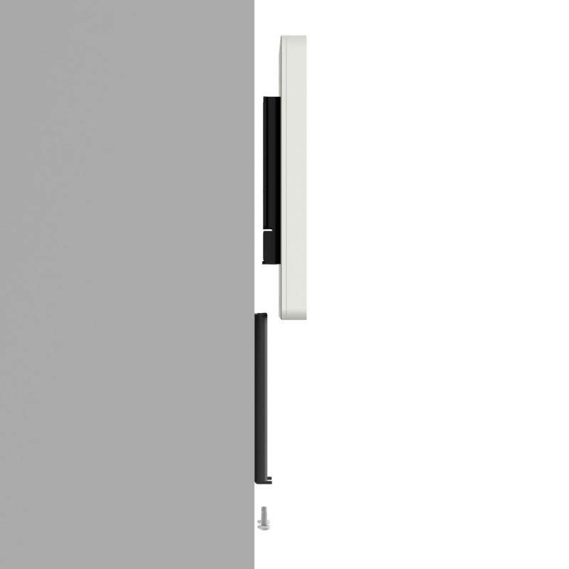 VidaMount White Enclosure and Fixed VESA Slim Wall Mount [Bundle] compatible with Samsung Galaxy Tab E 9.6