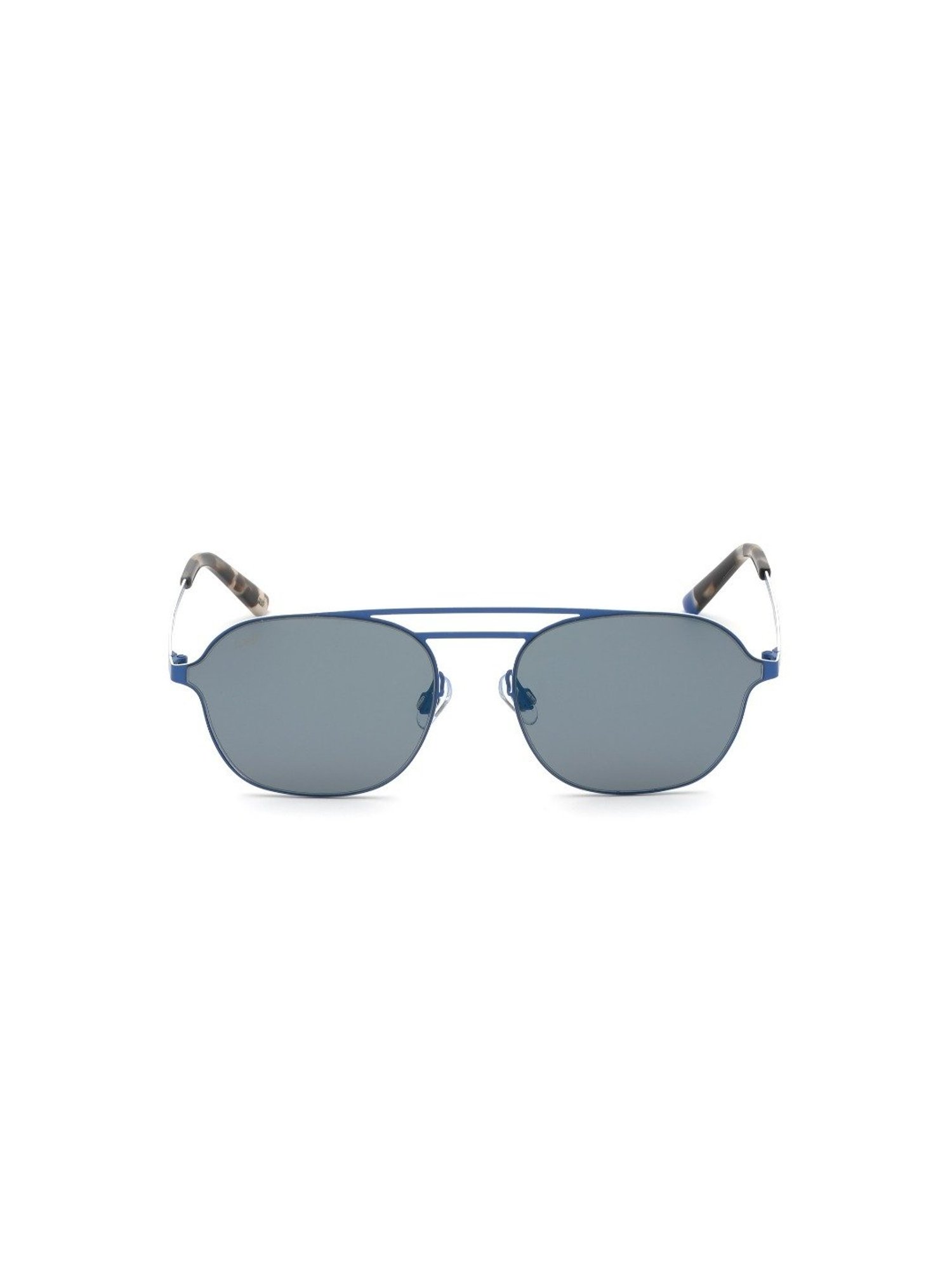 Web Eyewear Blue Pilot Unisex Sunglasses Designed in Italy