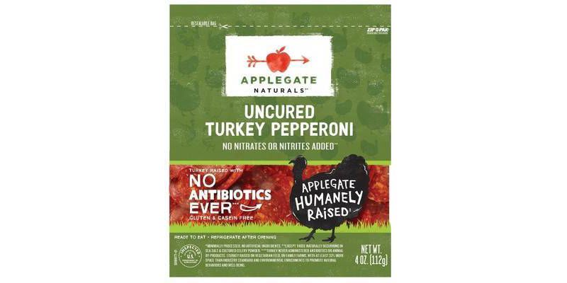 Applegate Natural Uncured Turkey Pepperoni - 4oz