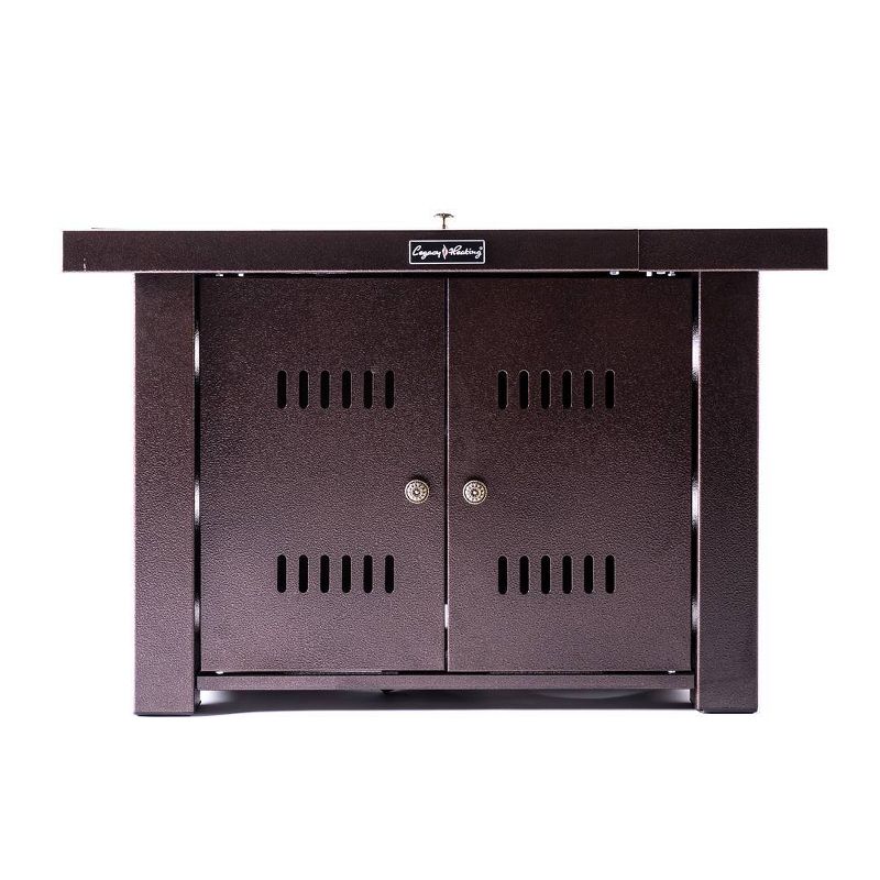 Square Fire Pit Table 38" - Legacy Heating