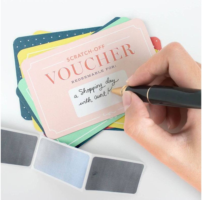 Scratch Off Vouchers Cards