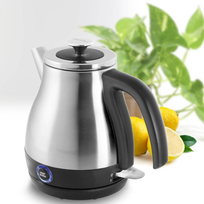 Chantal  28oz Keep Warm Electric Kettle - Brushed Stainless Steel