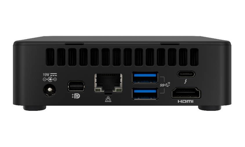 Intel NUC11PAHi5 Mini PC,11th Gen Intel Core i5-1135G7, DDR4 RAM, SSD,Wifi6,Bluetooth 5.0,2*Thunderbolt,HDMI,Dual Monitor Capable,Support 4 screens and 8K,Windows 10