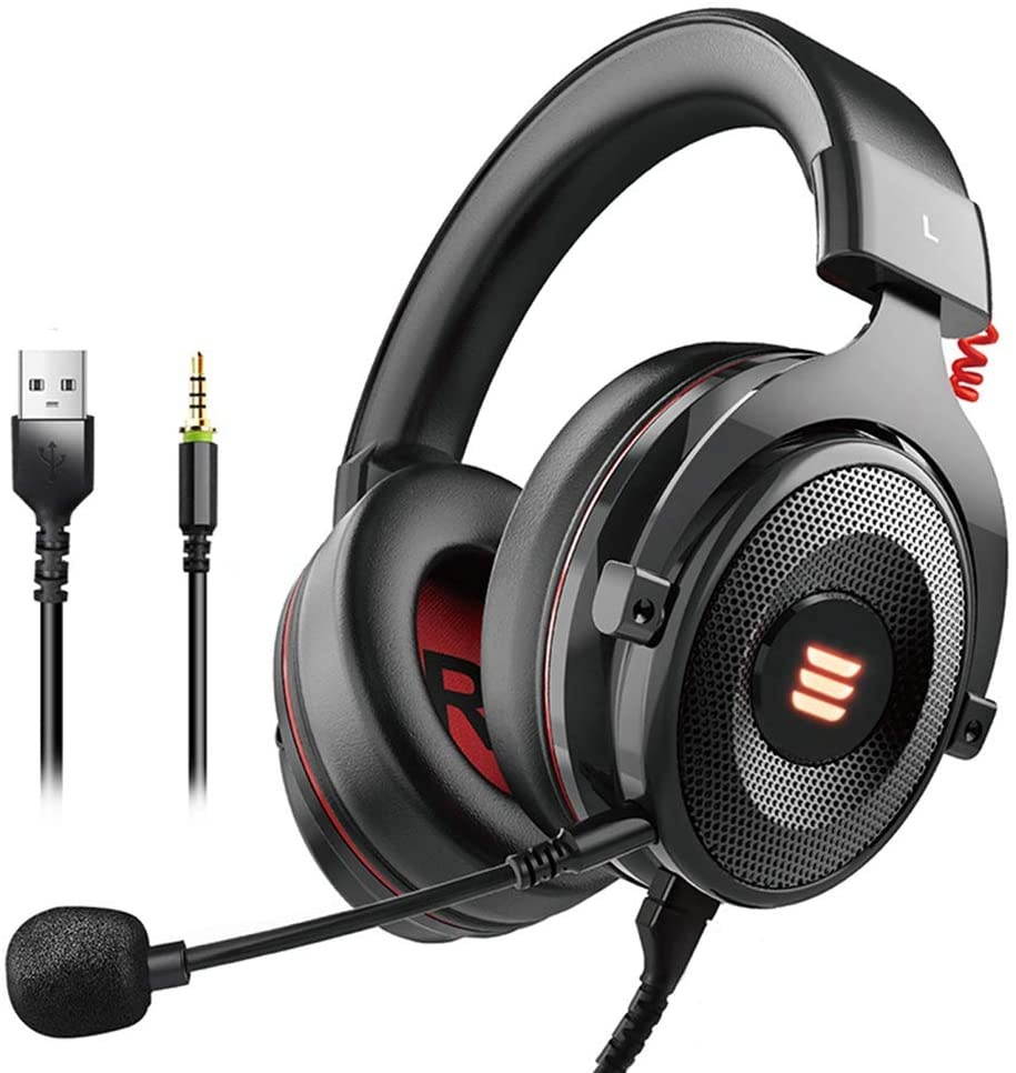 TYYW Headset, E900 PRO Gaming Headset Gamer 7.1 Surround Sound Wired Game Headphones with Microphone Suitable for Xbox/PC/PS4/Laptop