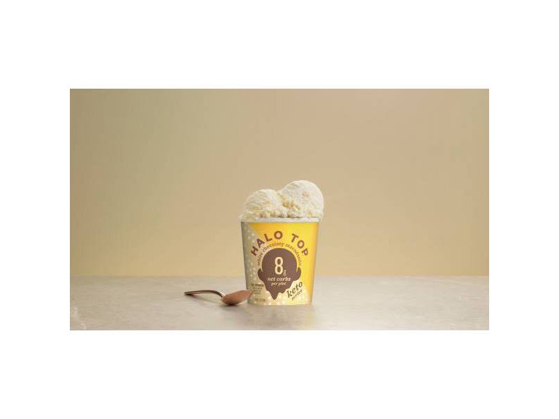 Halo Top Keto White Chocolate Macadamia Frozen Dessert - 16oz