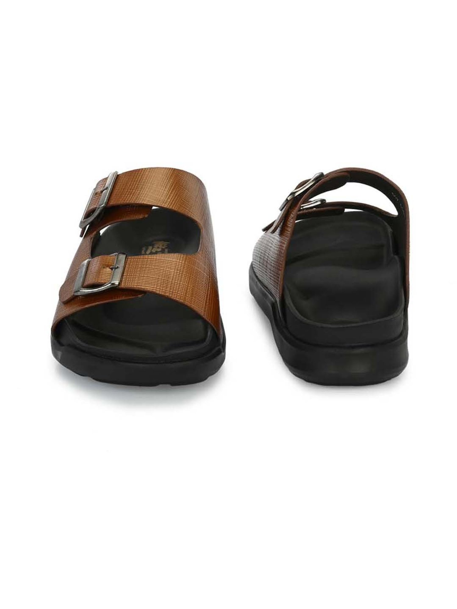 Hitz Men's Tan Casual Sandals