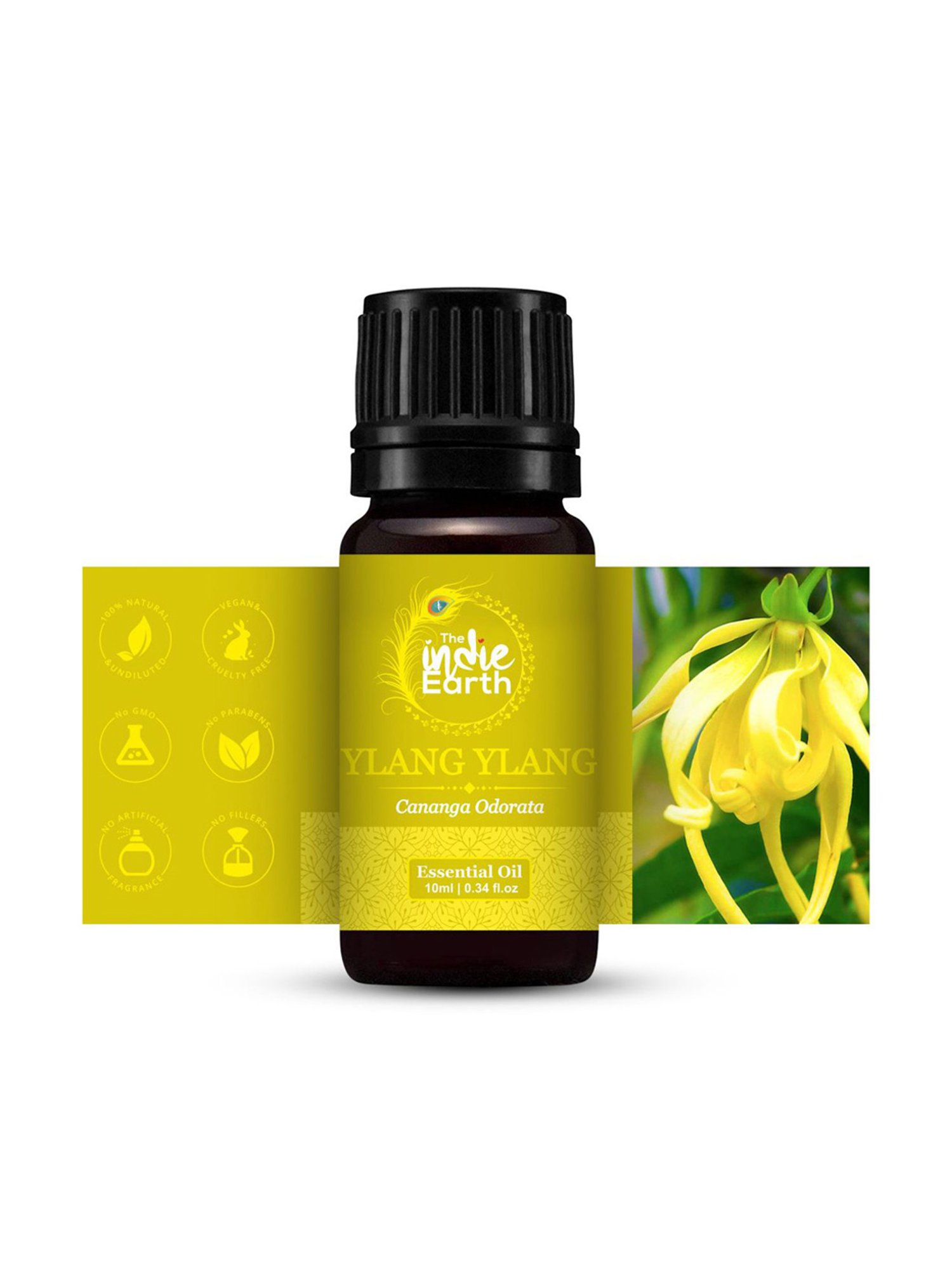 The Indie Earth Ylang Ylang Essential Oil - 10 ml