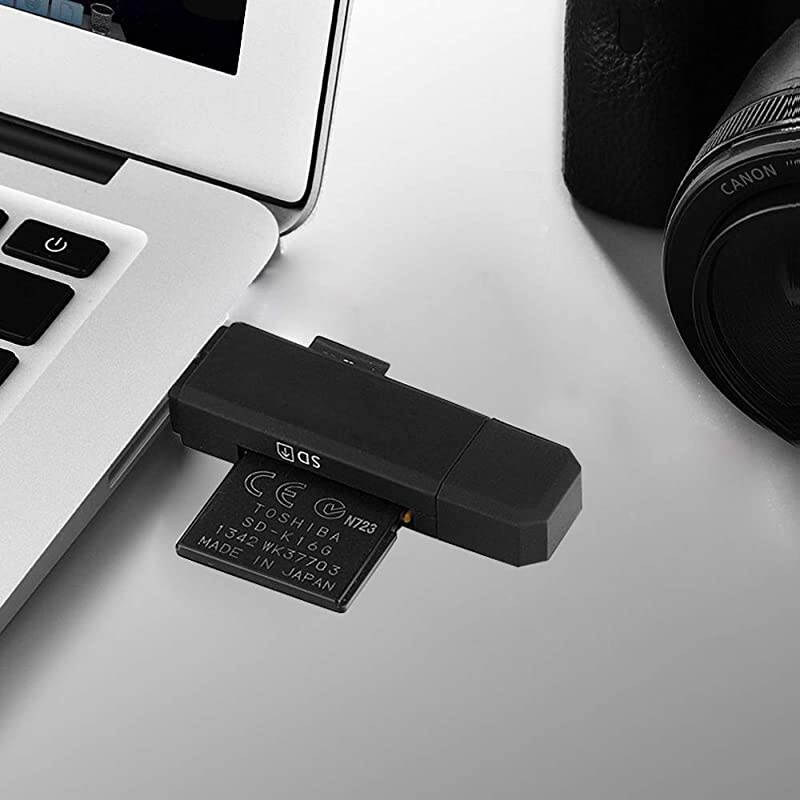 USB SD Card ReaderOTG AdapterMicro SD Card ReaderUSB 20 CardreaderTF SD Microsd SDXC SDHC MMC RSMMC Micro SDXC Micro SDHC UHSI Camera Reader for PC Laptop Smart Phones