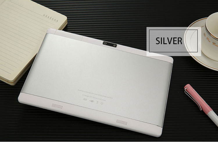 Mini Tablet 10.1 Inch IPS GPS 1.3GHz 10.1 Inch 5-7 hours Tablet White TABLET-T101-S