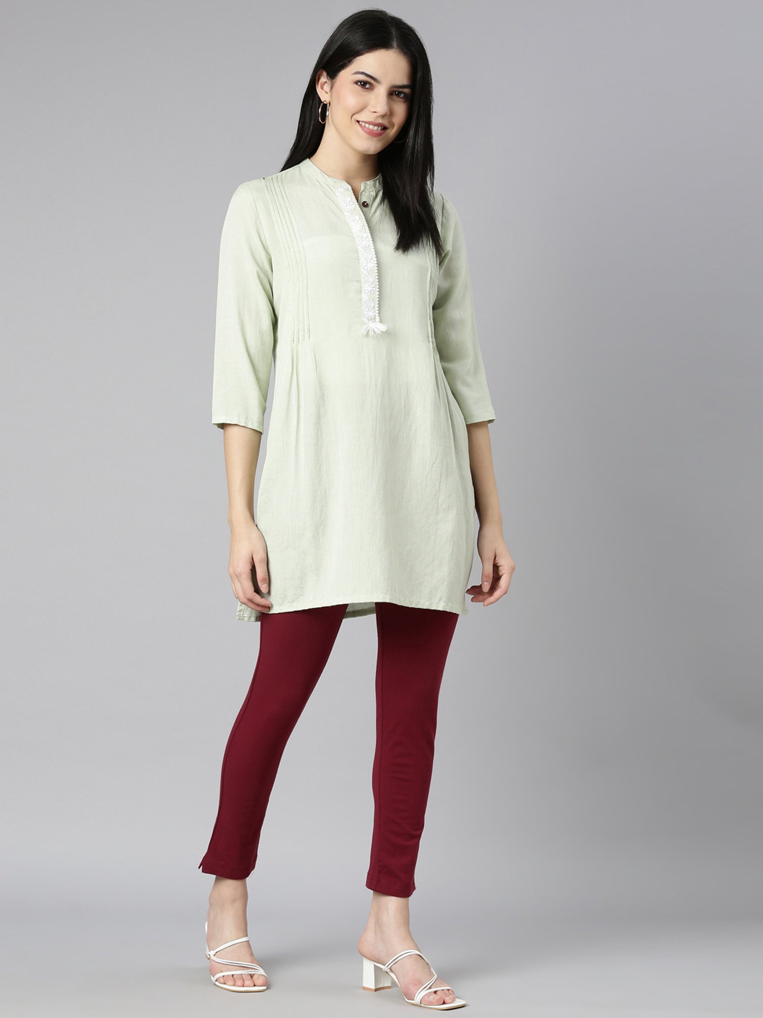 Dixcy Slimz Maroon Leggings