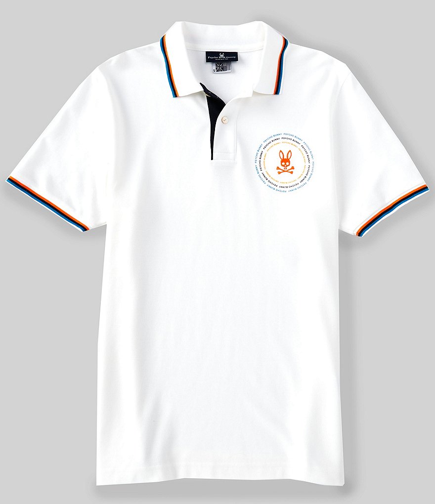 Psycho Bunny Ovington Short-Sleeve Polo Shirt
