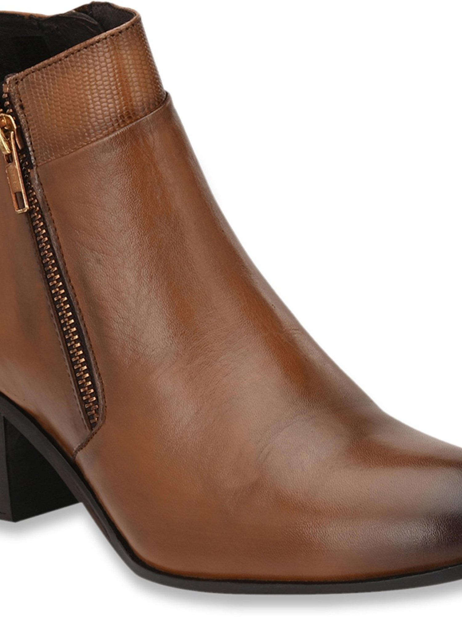 Delize Women's Tan Casual Booties