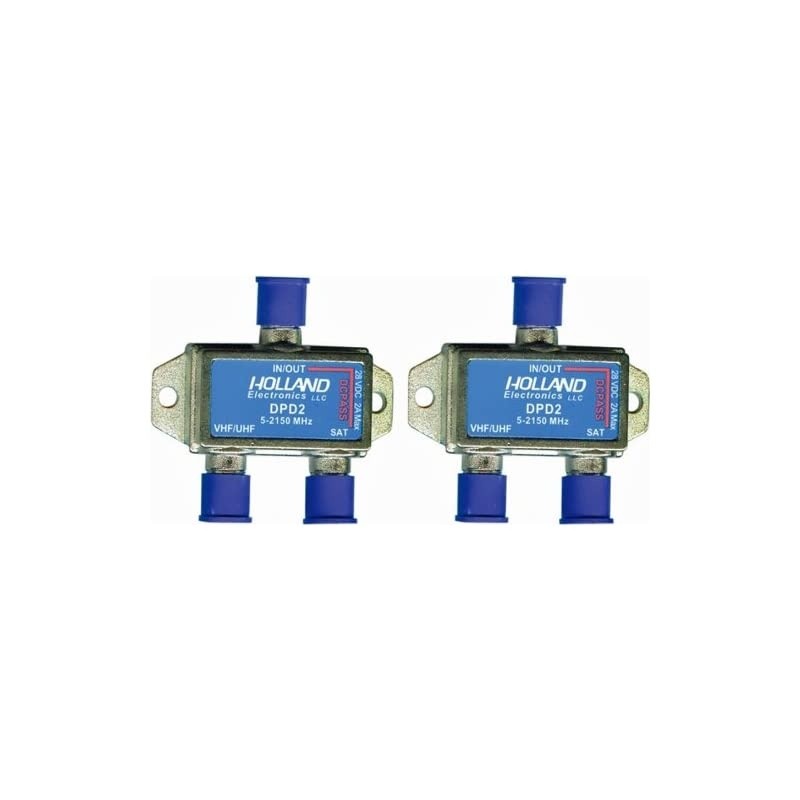 of 2- Holland Dishpro Satellite Diplexer - Dish Approved 2 amp version