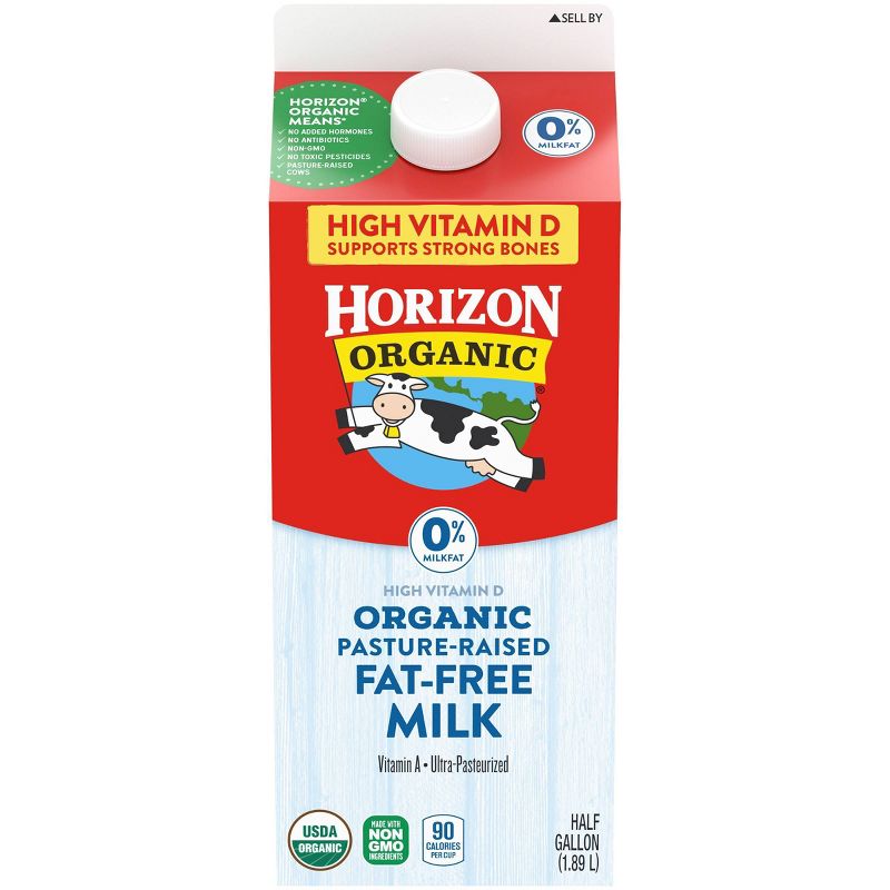 Horizon Organic Skim Milk - 0.5gal