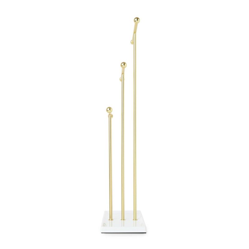 Trigem Jewelry Storage Stand Brass - Umbra