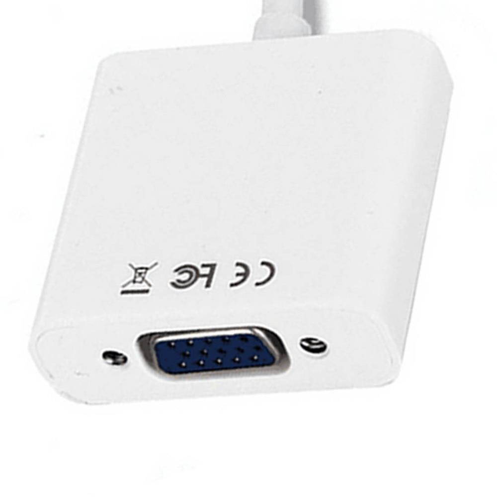 Centechia  Fashion   Promotion  Mini HDMI Male to VGA Female Video Converter Adapter AV TV Cable