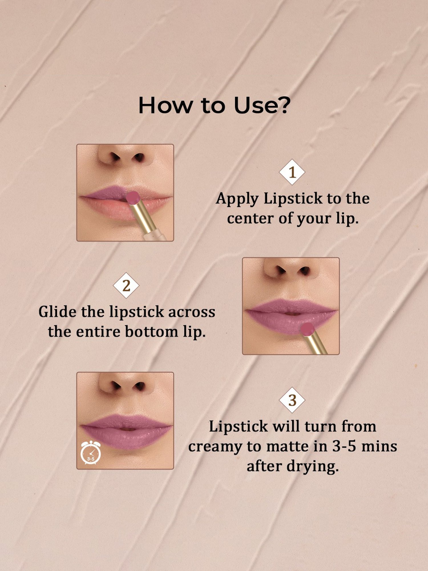 TNW-The Natural Wash Silky Matte Fusion Longstay Lip Color 06 Cosmic Pink - 3.5 gm