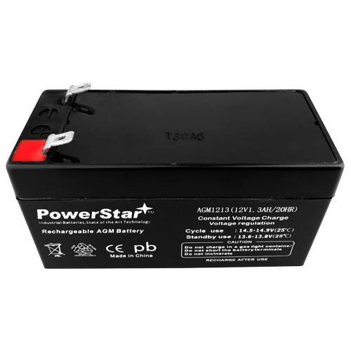 New PowerStar 12V 1.3Ah Battery For Advanced Technology Labs Um8 Ultrasound