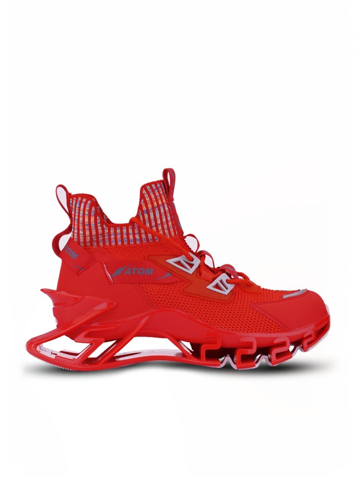 Atom Men's Spring Edge Alpha 2 Red Running Shoes