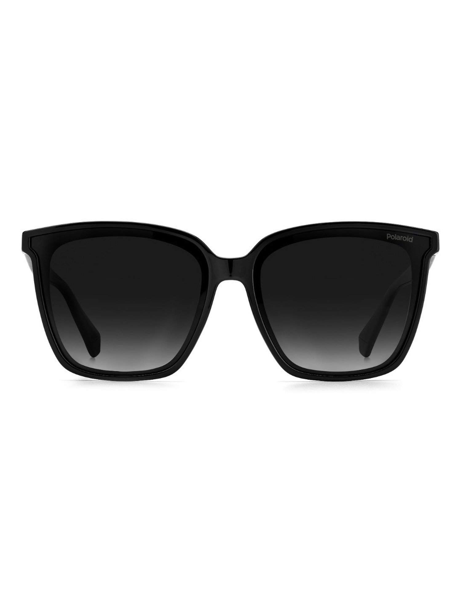Polaroid Black Square Unisex Sunglasses