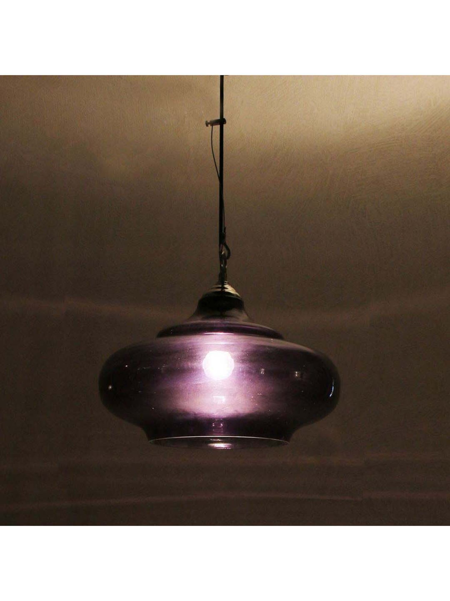 Kapoor E Illuminations Euphrasia Purple Pendant Light - Set of 1