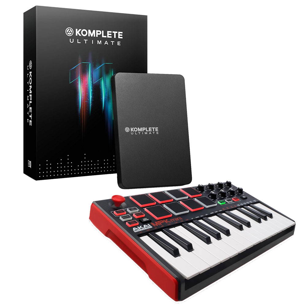 Native Instruments Komplete 11 Ultimate Software Suite . FREE Akai Professional MPK MINI MKII 25-Key