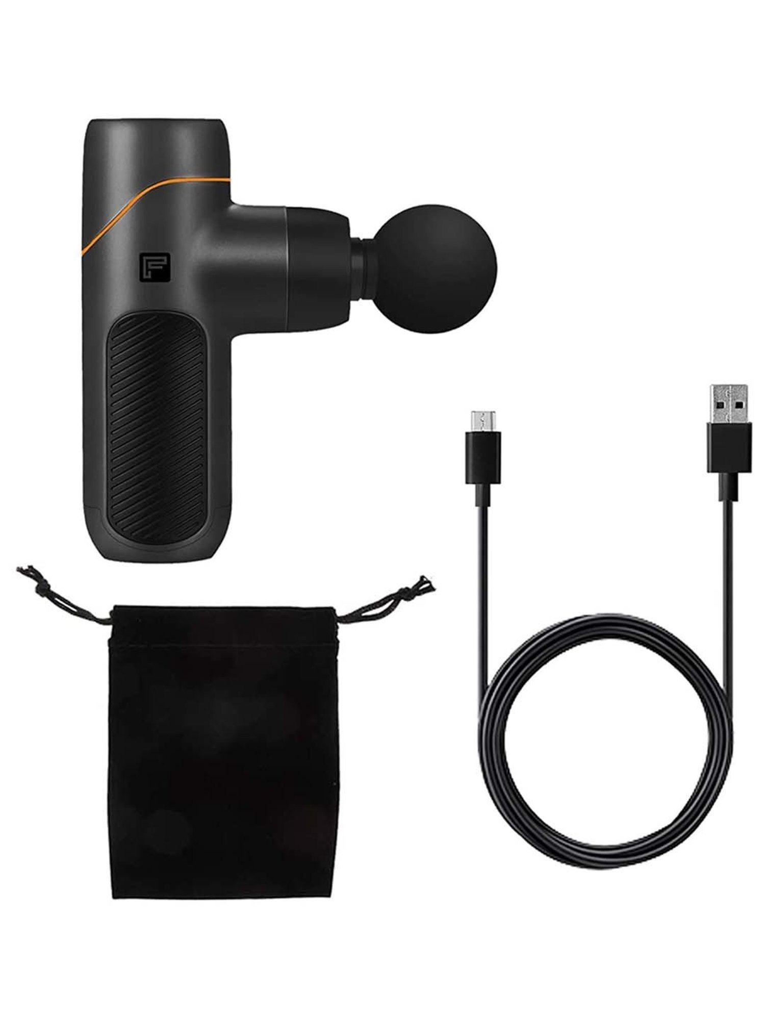 Flexnest Premium German-Designed Ultra Massage Gun with 4 Silicone Coated Heads