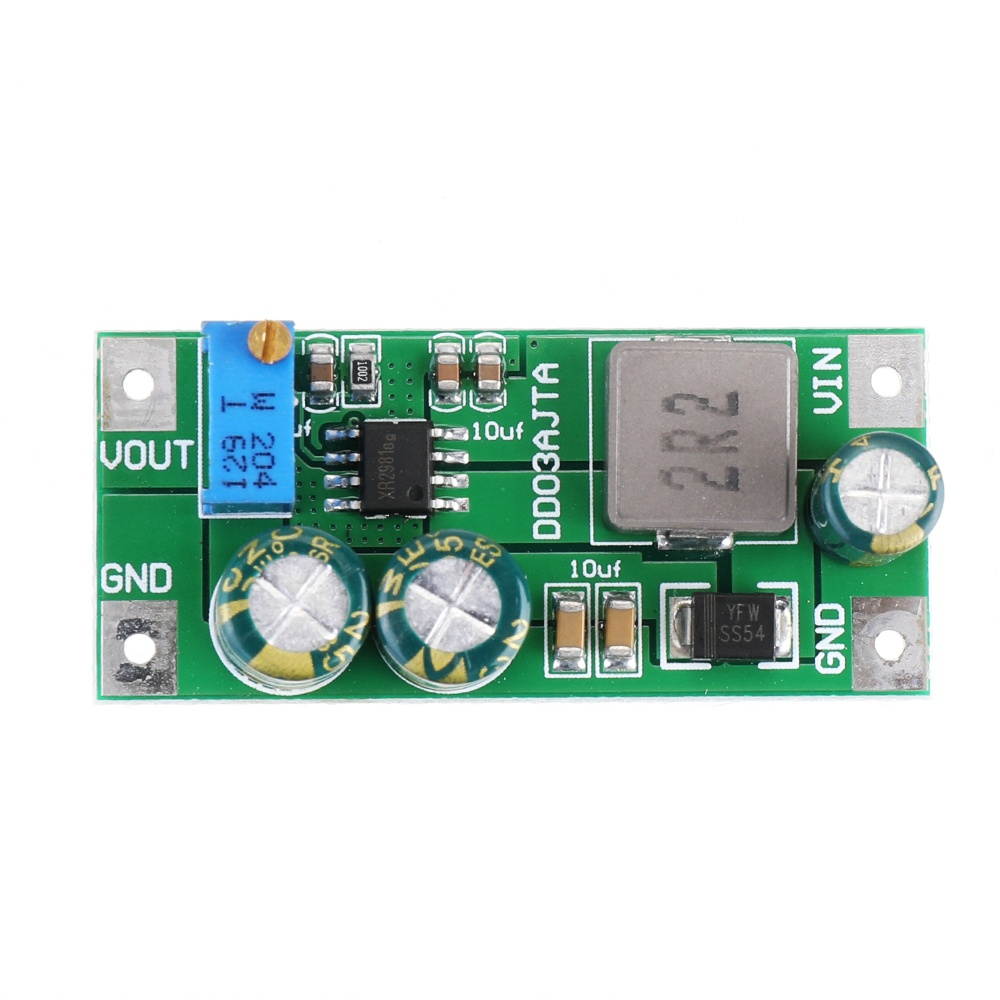 3pcs 30W DC 3V 3.3V 3.7V to 5V 6V 7.5V 9V 10V 12V 14.8V 24V Step Up Module Boost Converter Board for 18650 Lithium Battery DD03AJTA