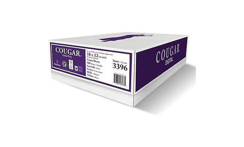 Mohawk Cover Stock 80lb 18 x 12 Bright White 250 Sheets 12216