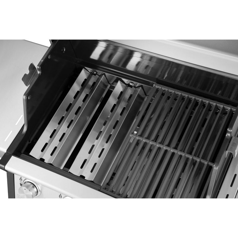 Stainless Steel 4 Burner Propane Gas Grill with Side Burner MG4001 Silver - Royal Gourmet