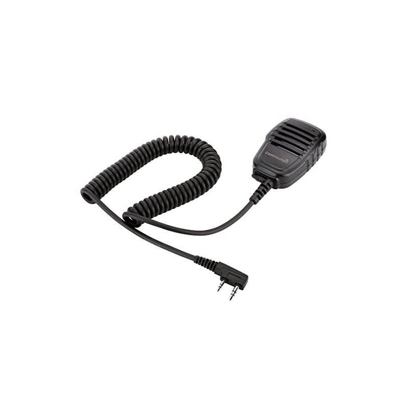 Compact Speaker Mic Compatible with Baofeng Radios BFF8HP BFF9 UV82 UV82HP UV82C UV5R UV5R5 UV5RA UV5RE UV5X3 and Kenwood BTECH Retevis Radios Shoulder Microphone