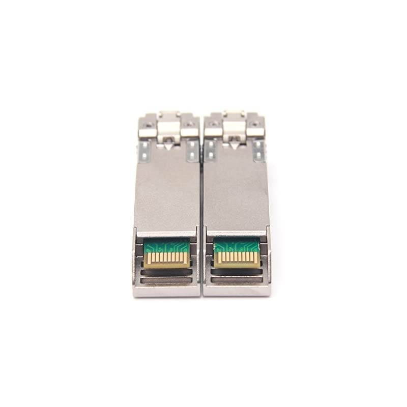 Pir of 10G SFP+ Bidi Trnsceiver 10GBseBIDI 1270nm1330nm SMF up to 40km Comptible with Cisco SFP10GBX40DISFP10GBX40UI Ubiquiti Mikrotik DLink Supermicro Netger nd More