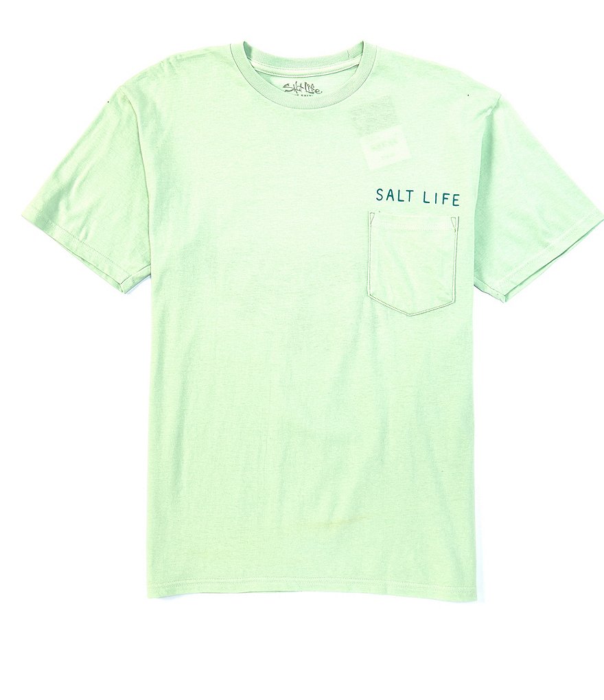 Salt Life Short-Sleeve Fish Tropics Circle Graphic T-Shirt