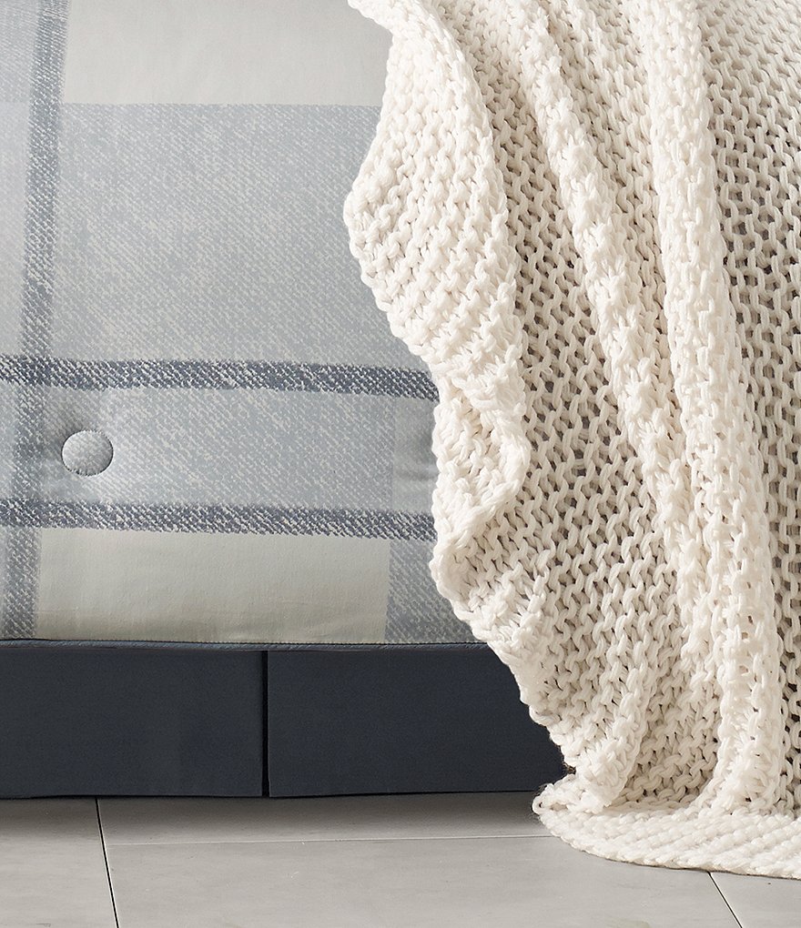 Oscar/Oliver Leighton Plaid Twill Comforter Set