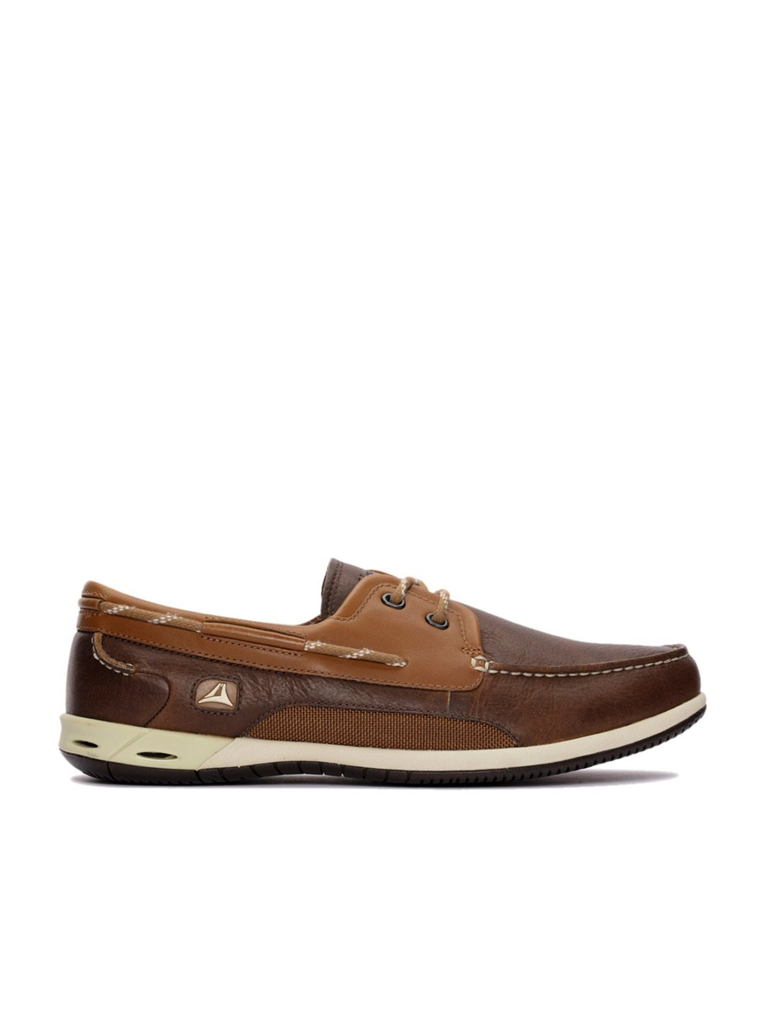 Clarks Men's Orson Harbour Brown Boat Shoes