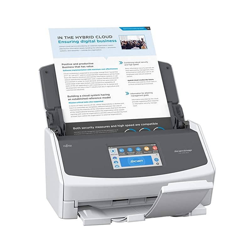 ScanSnap iX1500 Document Scanner Powered with Neat, 1 Year Neat Premium License