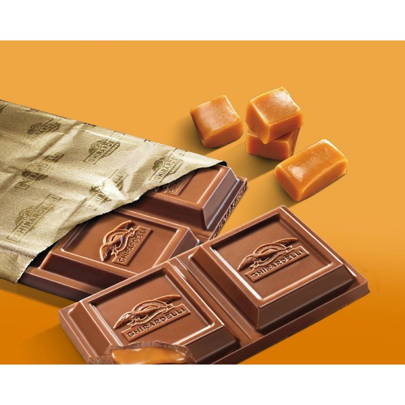 Ghirardelli Milk Chocolate & Caramel Bar - 3.5oz
