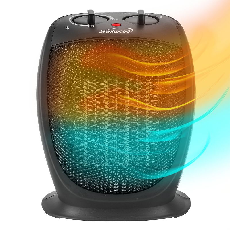 Lasko 5160 Portable Electric 1500 Watt Room Oscillating Ceramic Tower Space Heater with Remote, Adjustable Thermostat, Digital Controls, and Timer