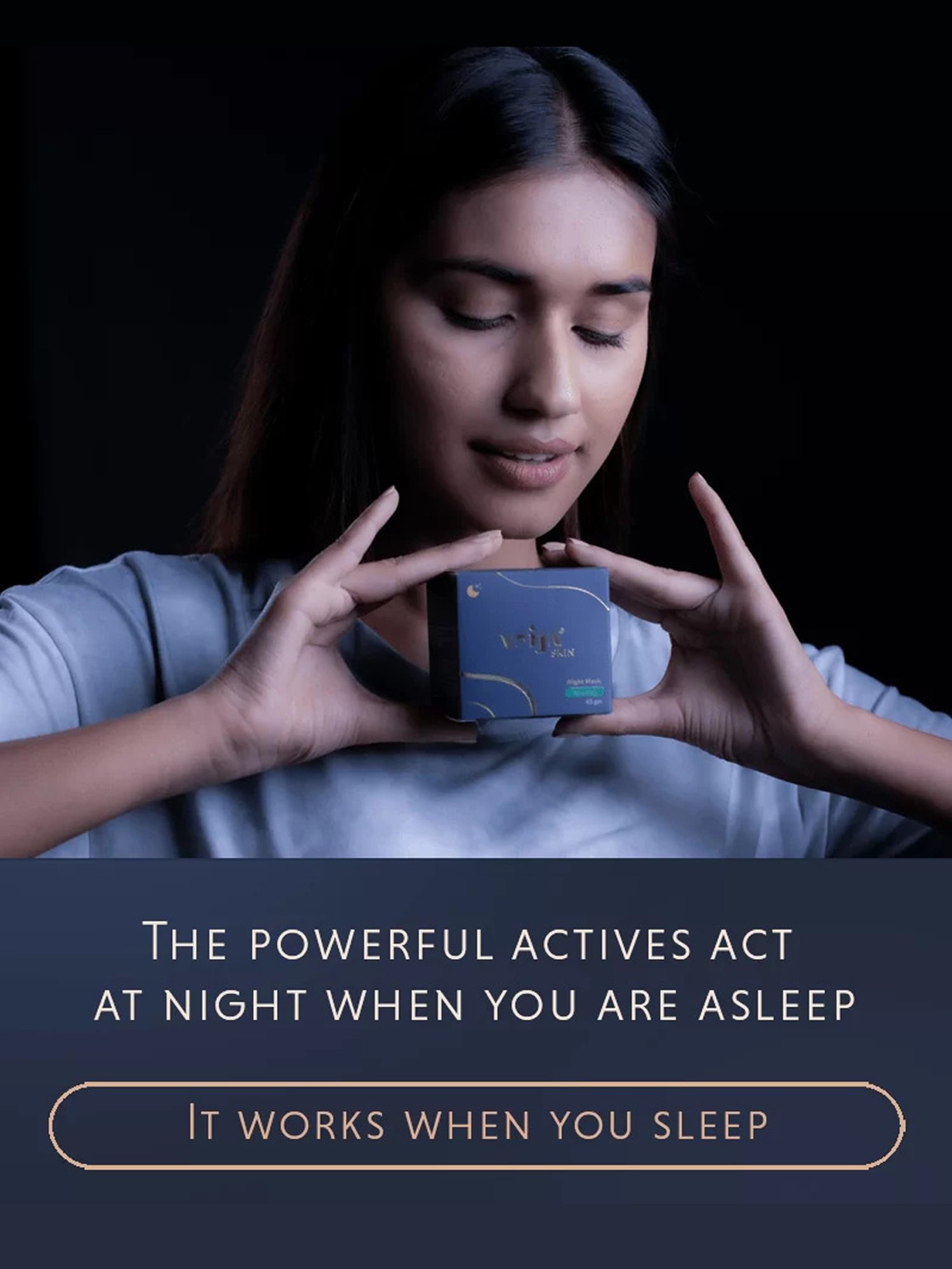 Vrija Nourish Night Mask for Men & Women - 45 gm